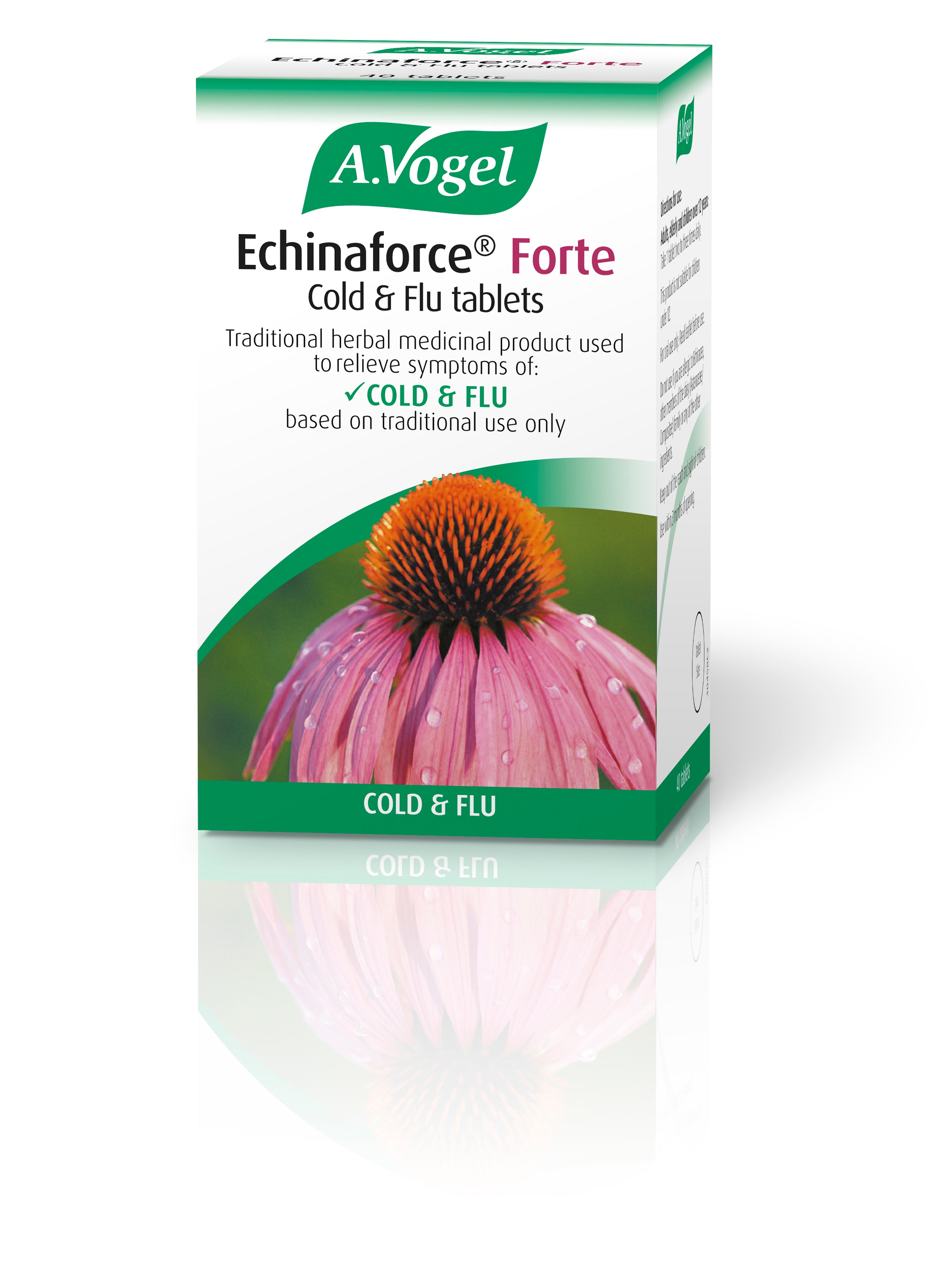 A Vogel (BioForce) Echinaforce Forte Cold & Flu Tablets 40's