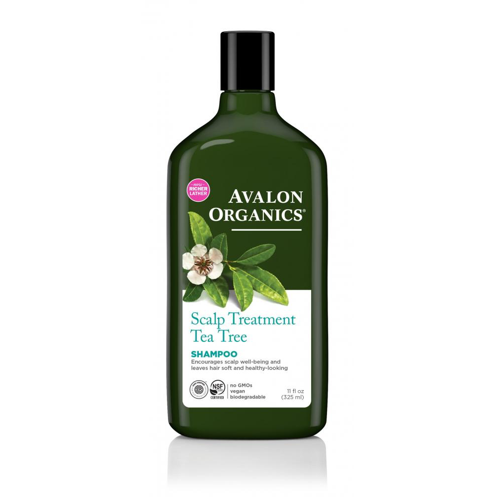 Avalon Organics Scalp Treatment Tea Tree Shampoo 325ml