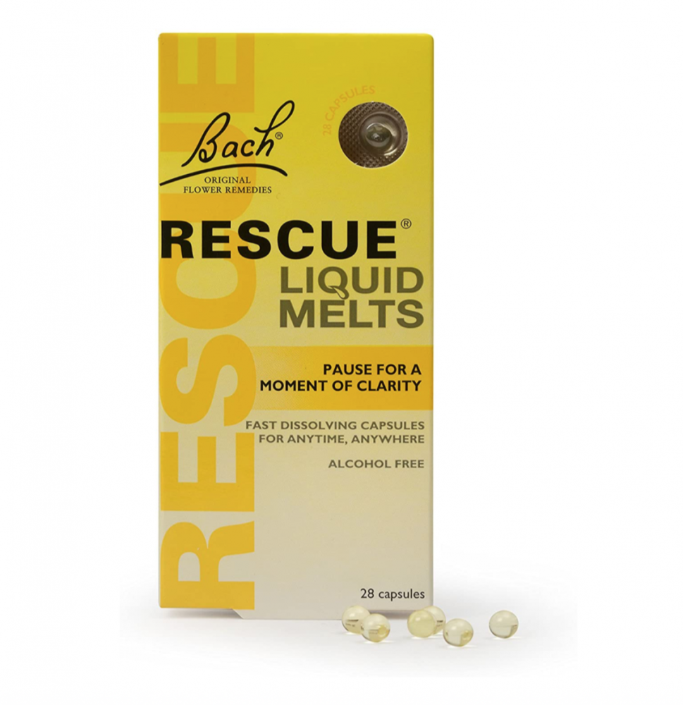 Bach Flower Remedies Rescue Liquid Melts 28's