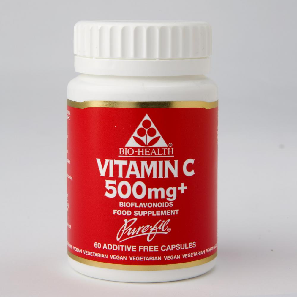 Bio-Health Vitamin C 500mg+ 60's