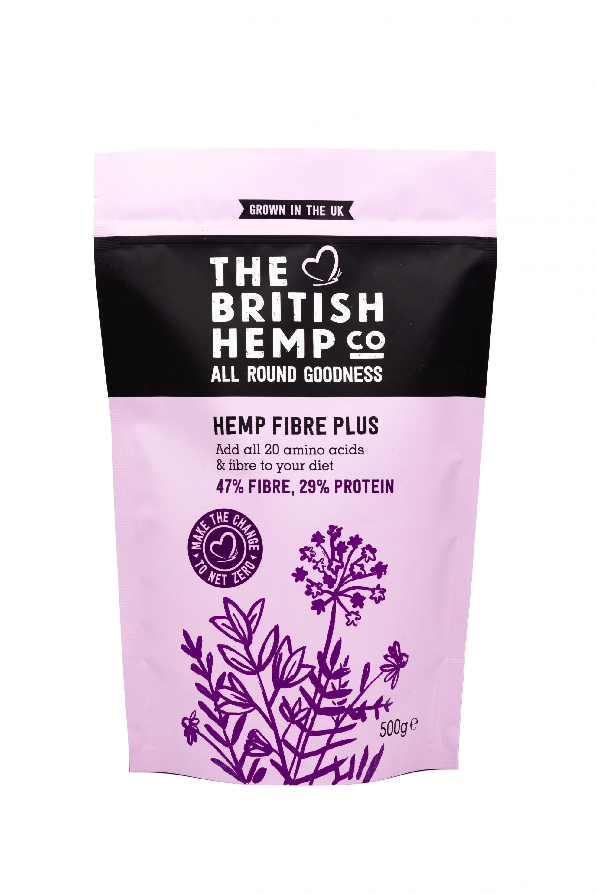 The British Hemp Co Hemp Fibre Plus 500g