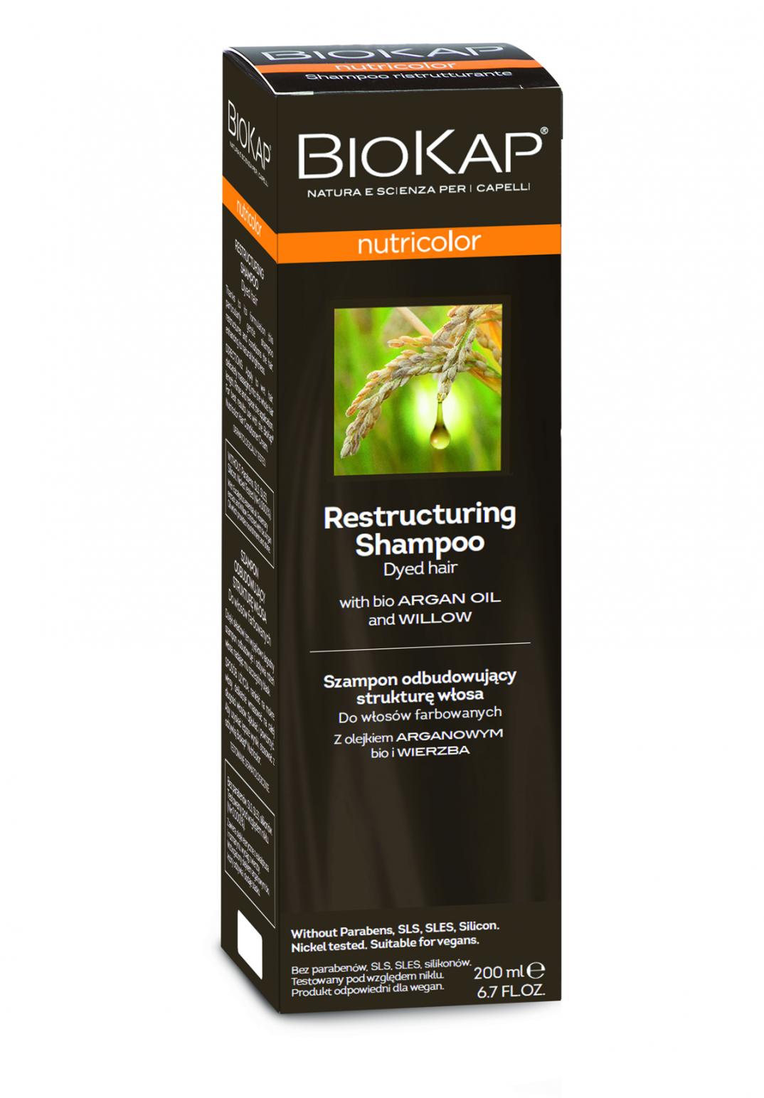 BioKap Restructuring Shampoo (For Dyed Hair) 200ml