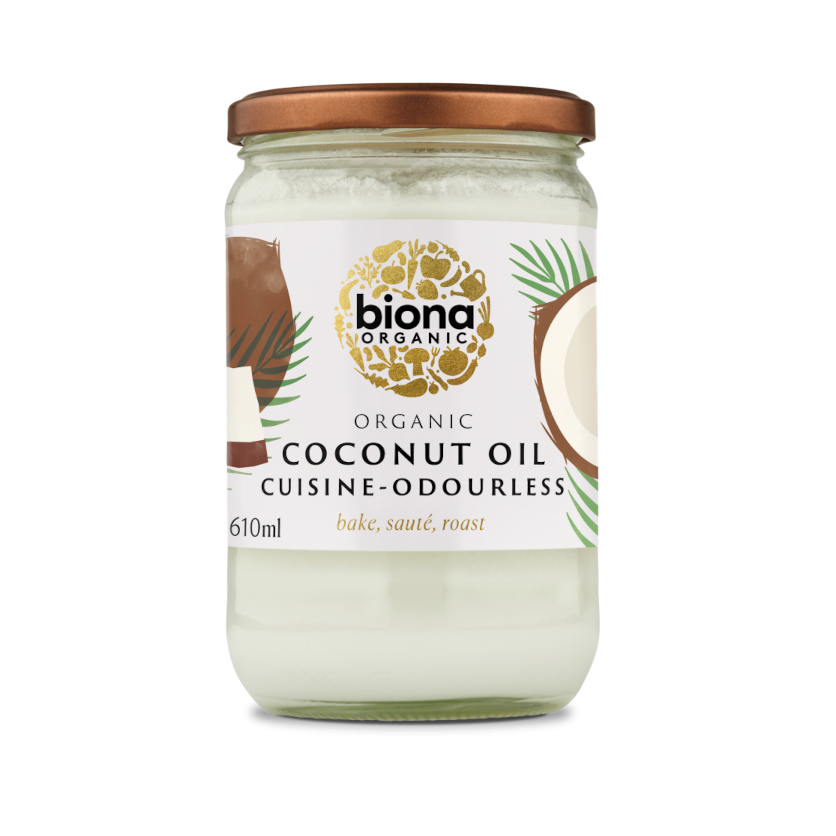 Biona Organic Coconut Oil Cuisine - Odourless 610ml