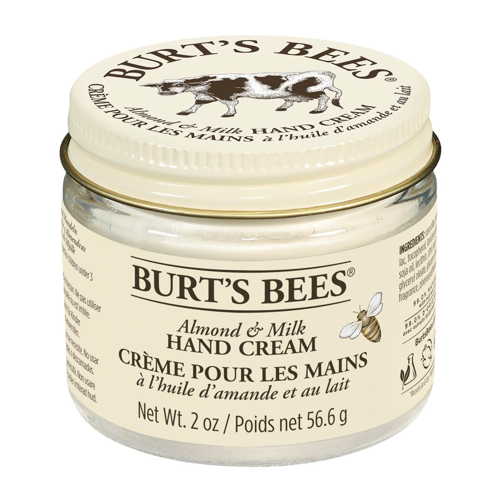 Burts Bees Almond & Milk Hand Cream 56.6g