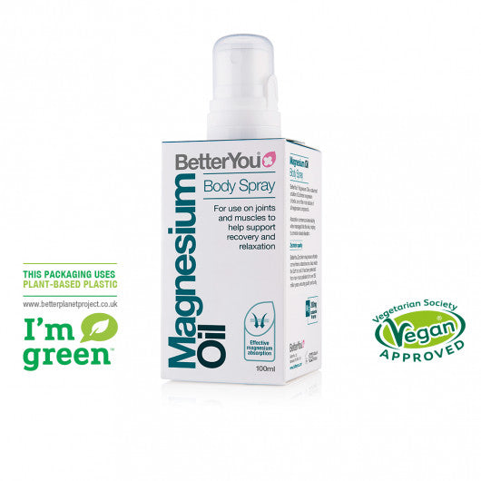 BetterYou Magnesium Oil Body Spray 100ml (Formerly Original)