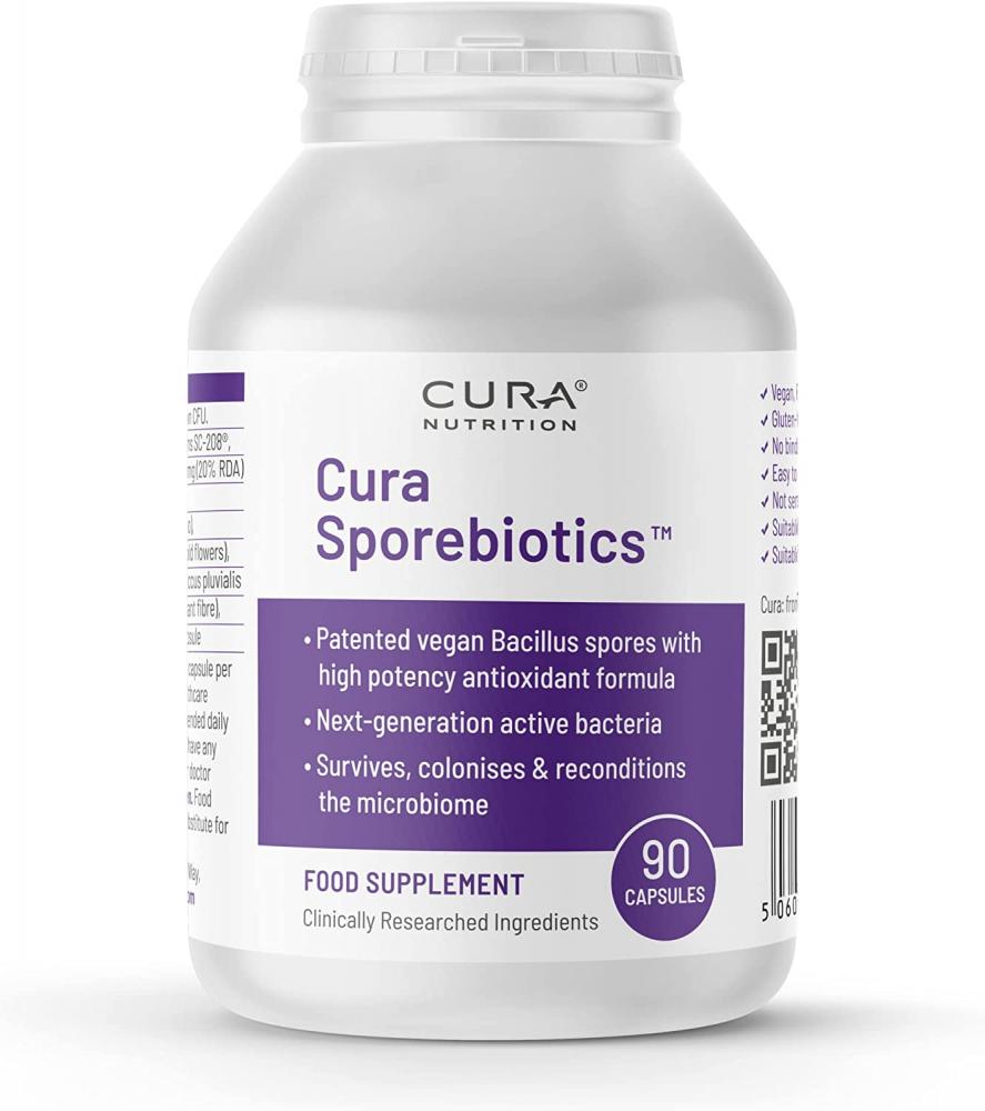 Cura Nutrition Cura Sporebiotics 90's