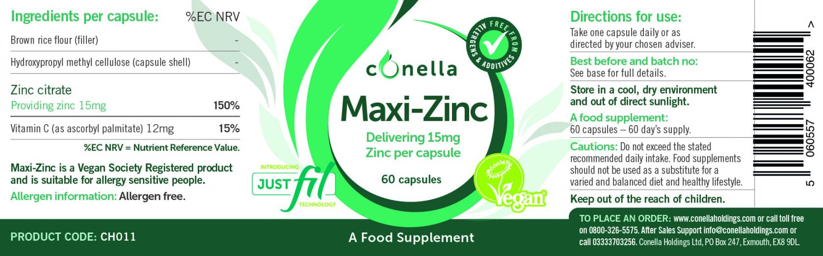 Conella Maxi-Zinc 60's