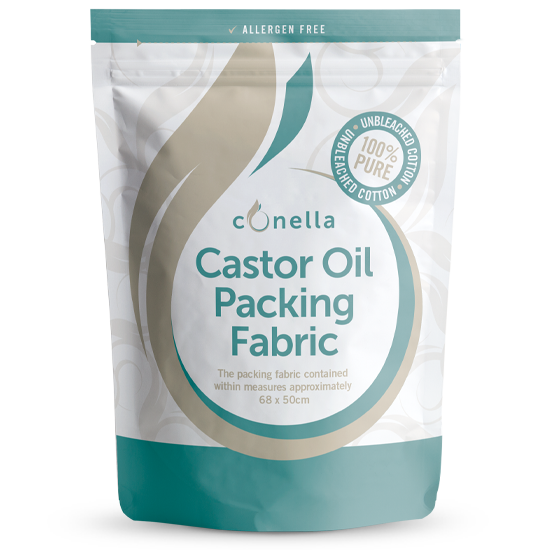 Conella Castor Oil Packing Fabric 68 x 50cm