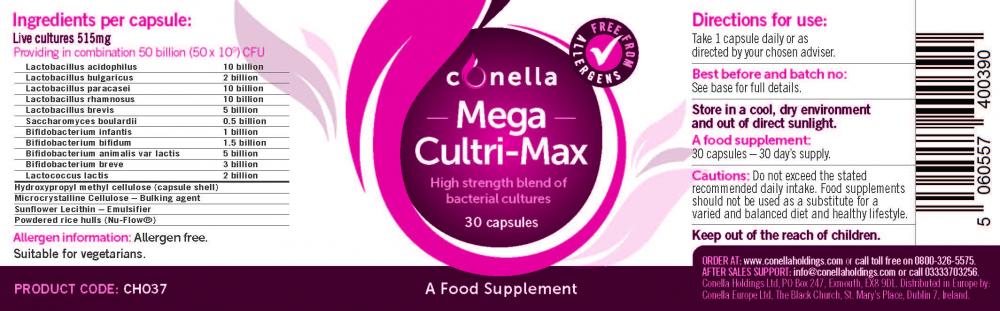 Conella Mega Cultri-Max 30’s