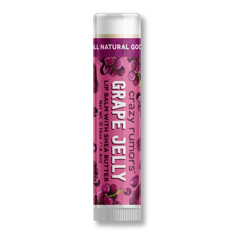 Crazy Rumors Grape Jelly Lip Balm with Shea Butter