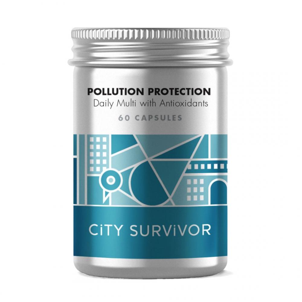 City Survivor Pollution Protection Daily Multi with Antioxidants 60's
