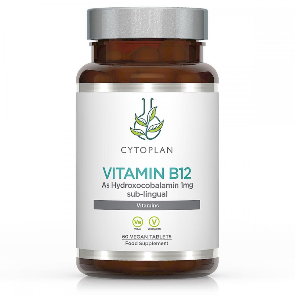 Cytoplan Vitamin B12 As Hydroxycobalamin 1mg Sub-lingual 60's