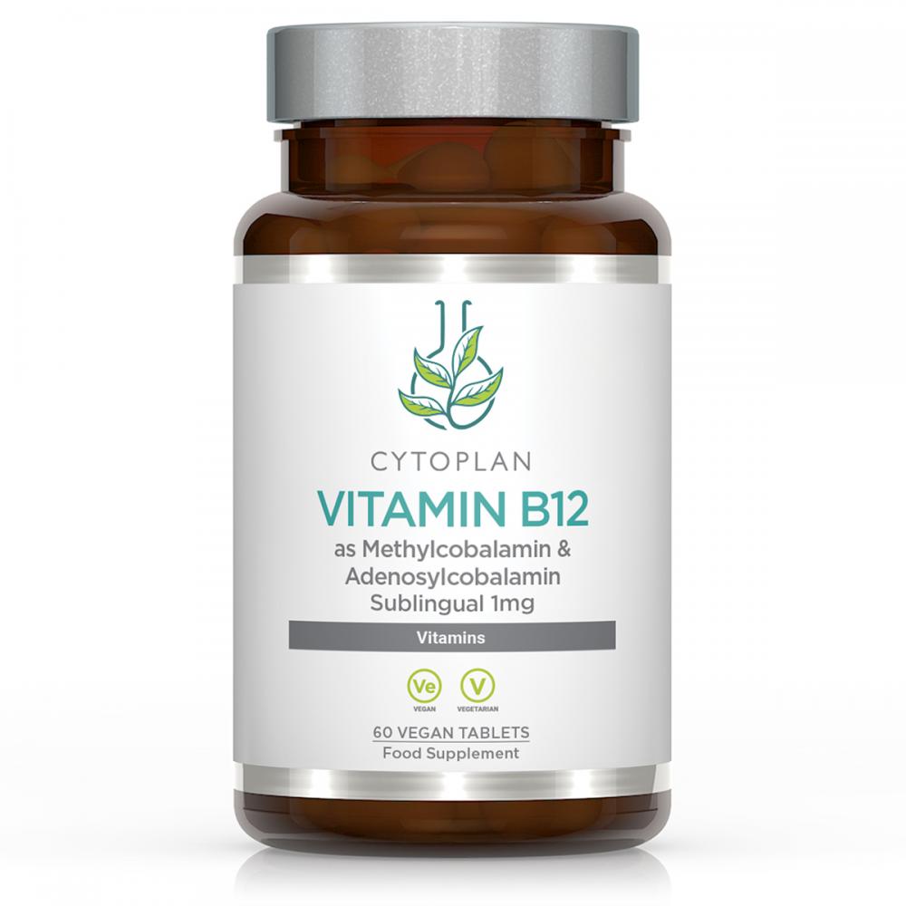 Cytoplan Vitamin B12 as Methylcobalamin & Adenosylcobalamin Sub-lingual 60's