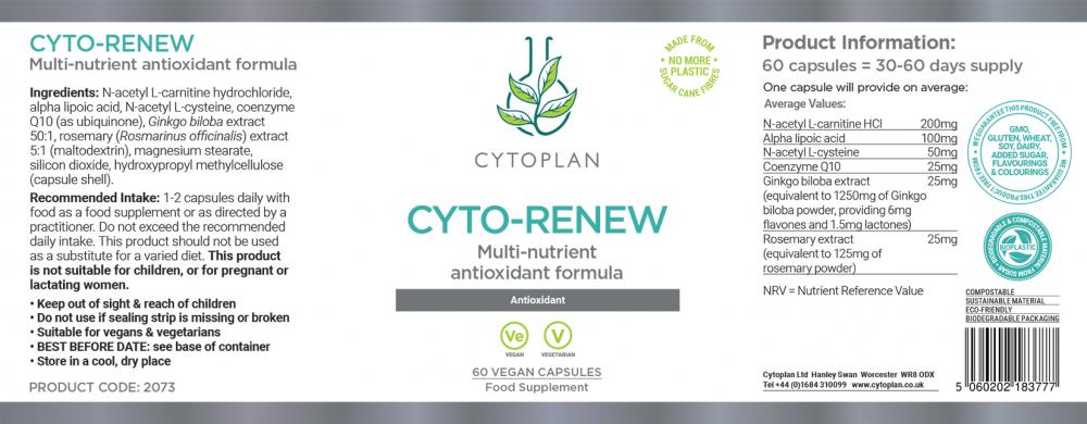 Cytoplan Cyto-Renew 60's