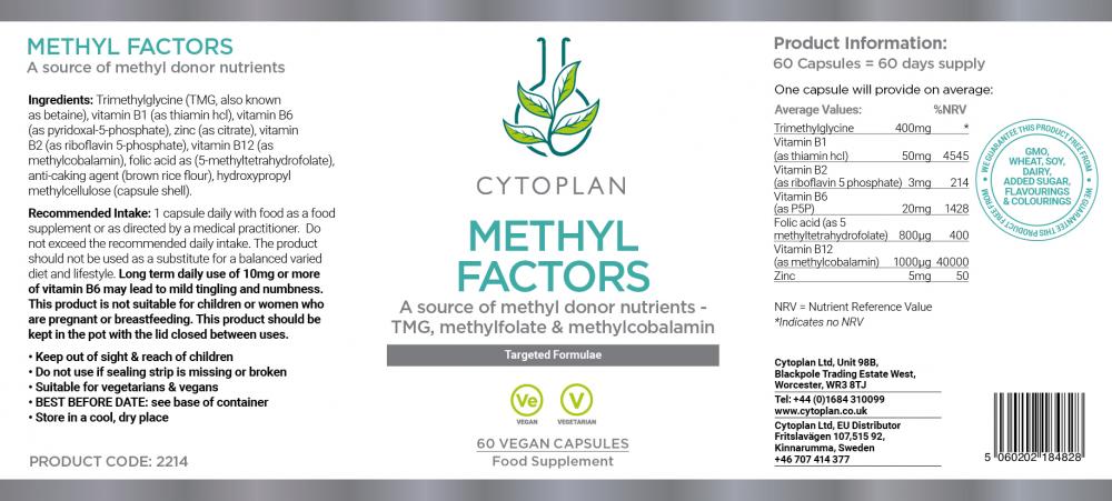 Cytoplan Methyl Factors 60's