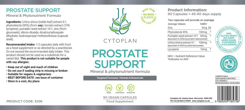 Cytoplan Prostate Support 90's