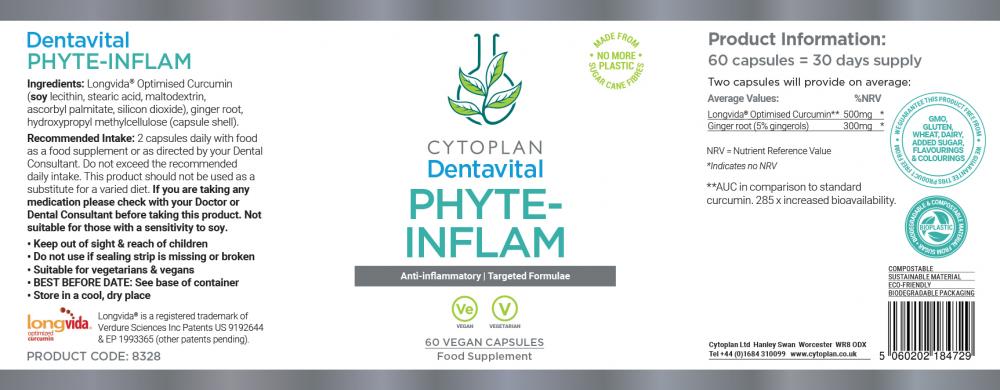 Cytoplan Dentavital Phyte-Inflam 60's