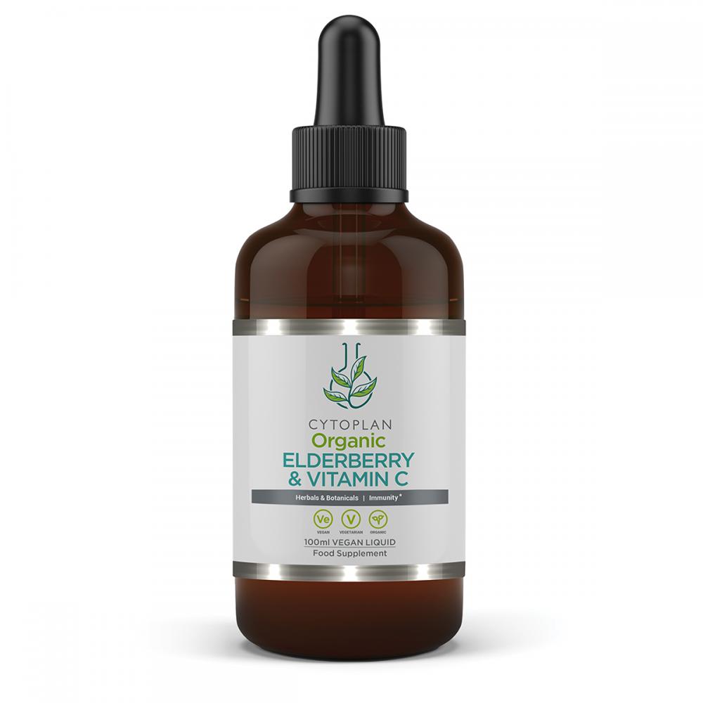 Cytoplan Organic Elderberry & Vitamin C 100ml