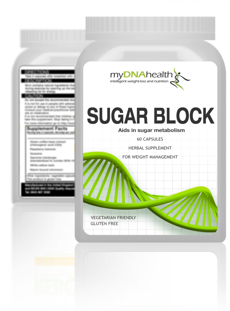 myDNAhealth Sugar Block 60's