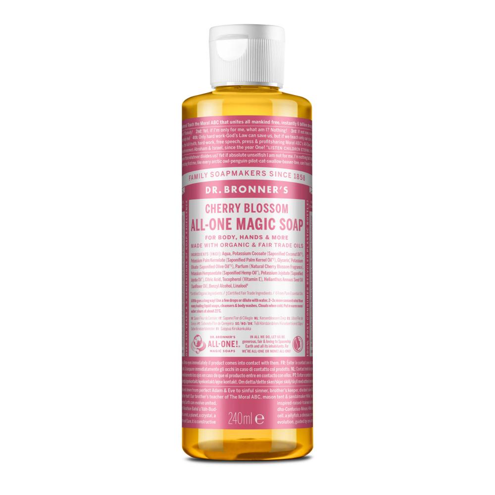 Dr Bronner's Magic Soaps Cherry Blossom All-One Magic Soap 240ml