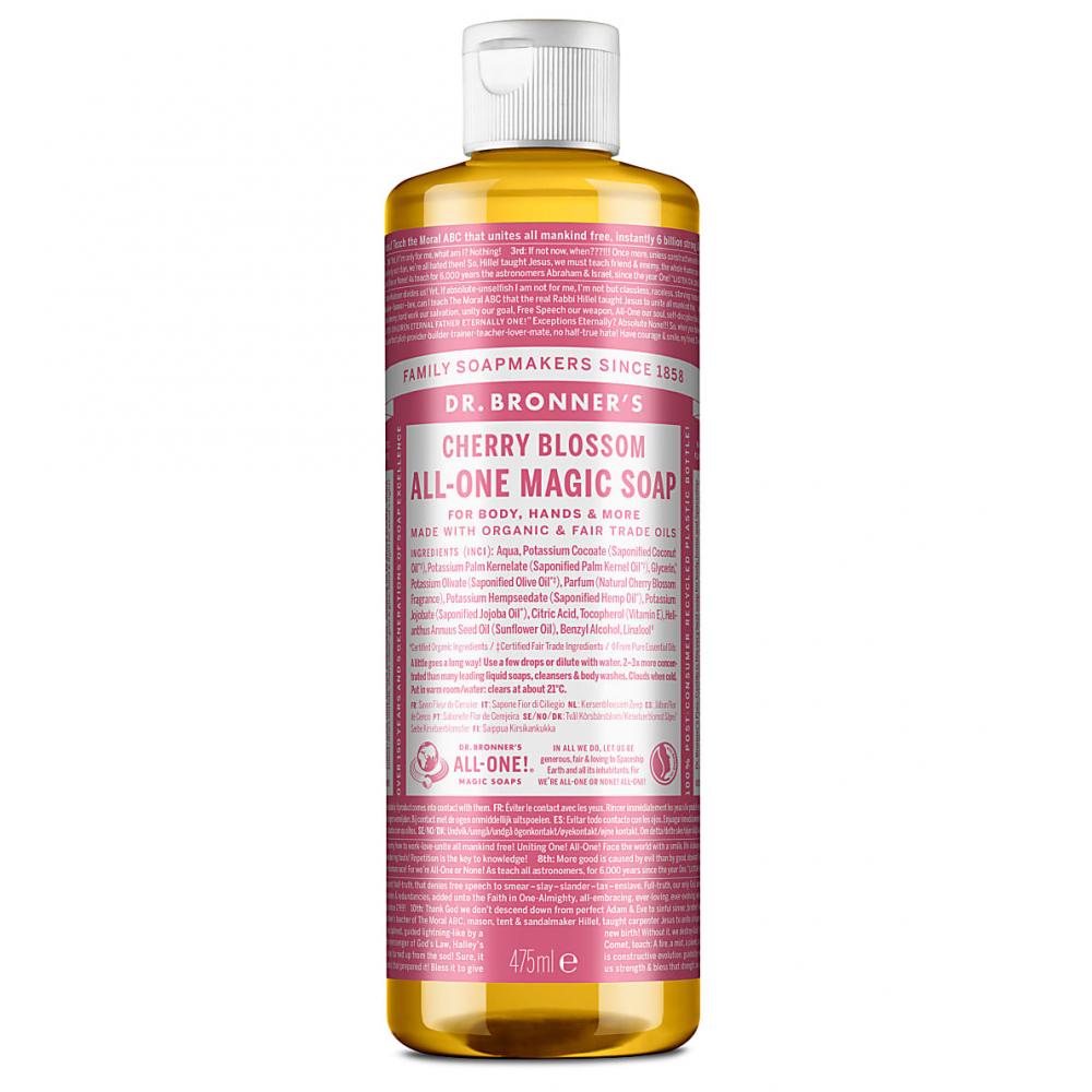 Dr Bronner's Magic Soaps Cherry Blossom All-One Magic Soap 475ml