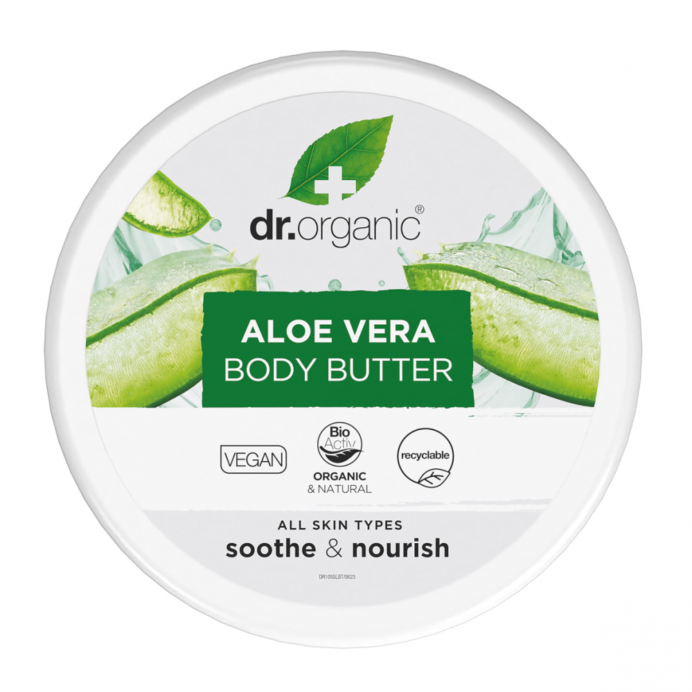 Dr Organic Aloe Vera Body Butter 200ml