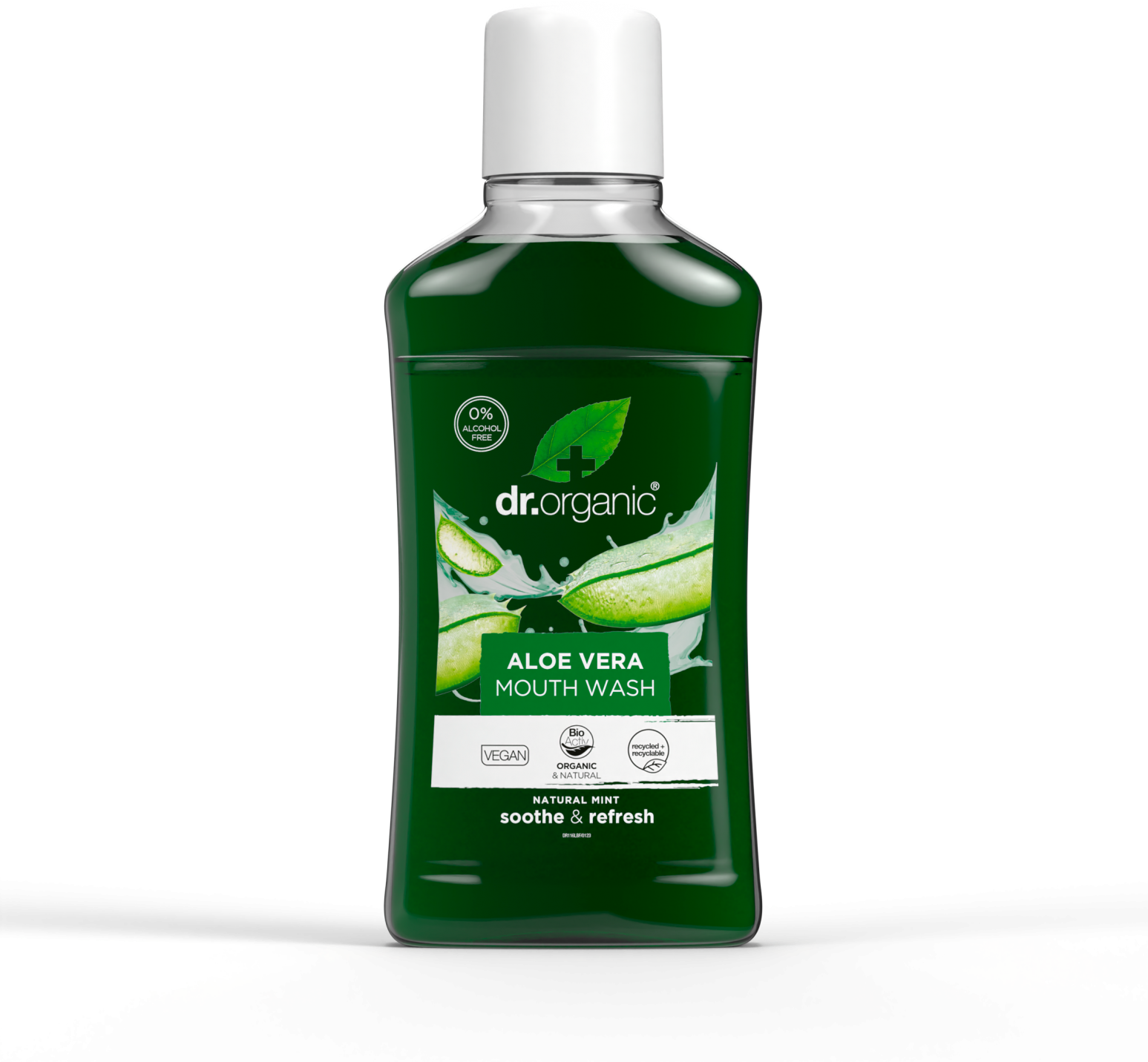 Dr Organic Aloe Vera Mouthwash 500ml