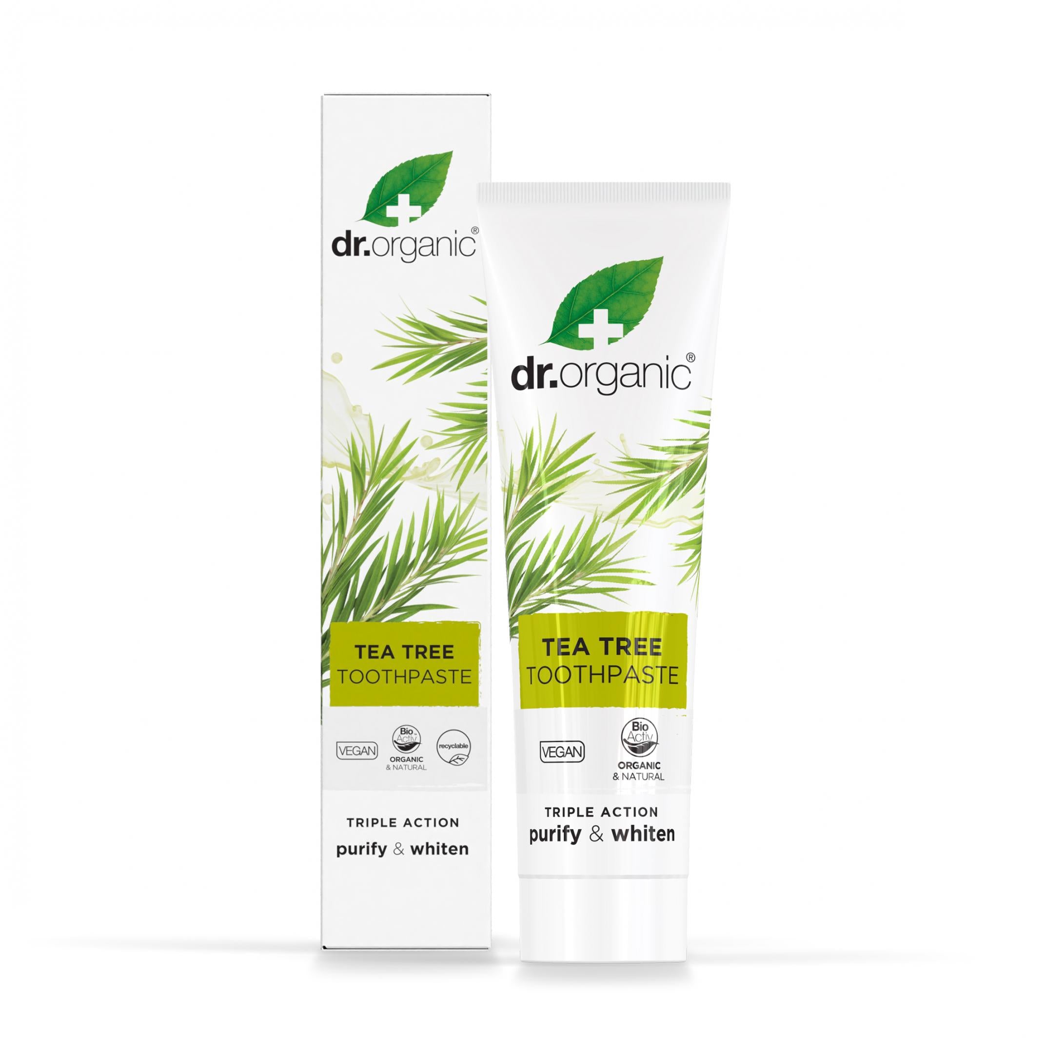 Dr Organic Tea Tree Toothpaste 100ml