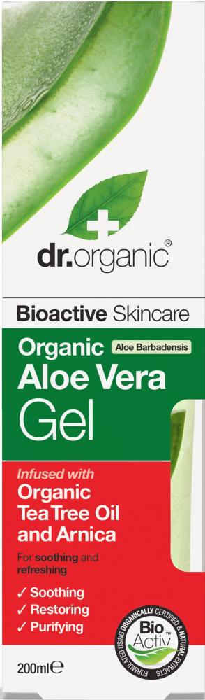 Dr Organic Aloe Vera Gel with Tea Tree 200ml
