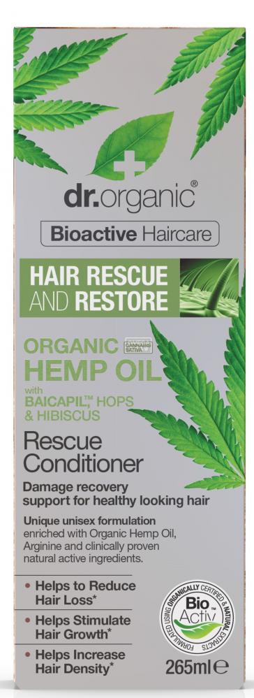 Dr Organic Organic Hemp Oil Rescue Conditioner 265ml