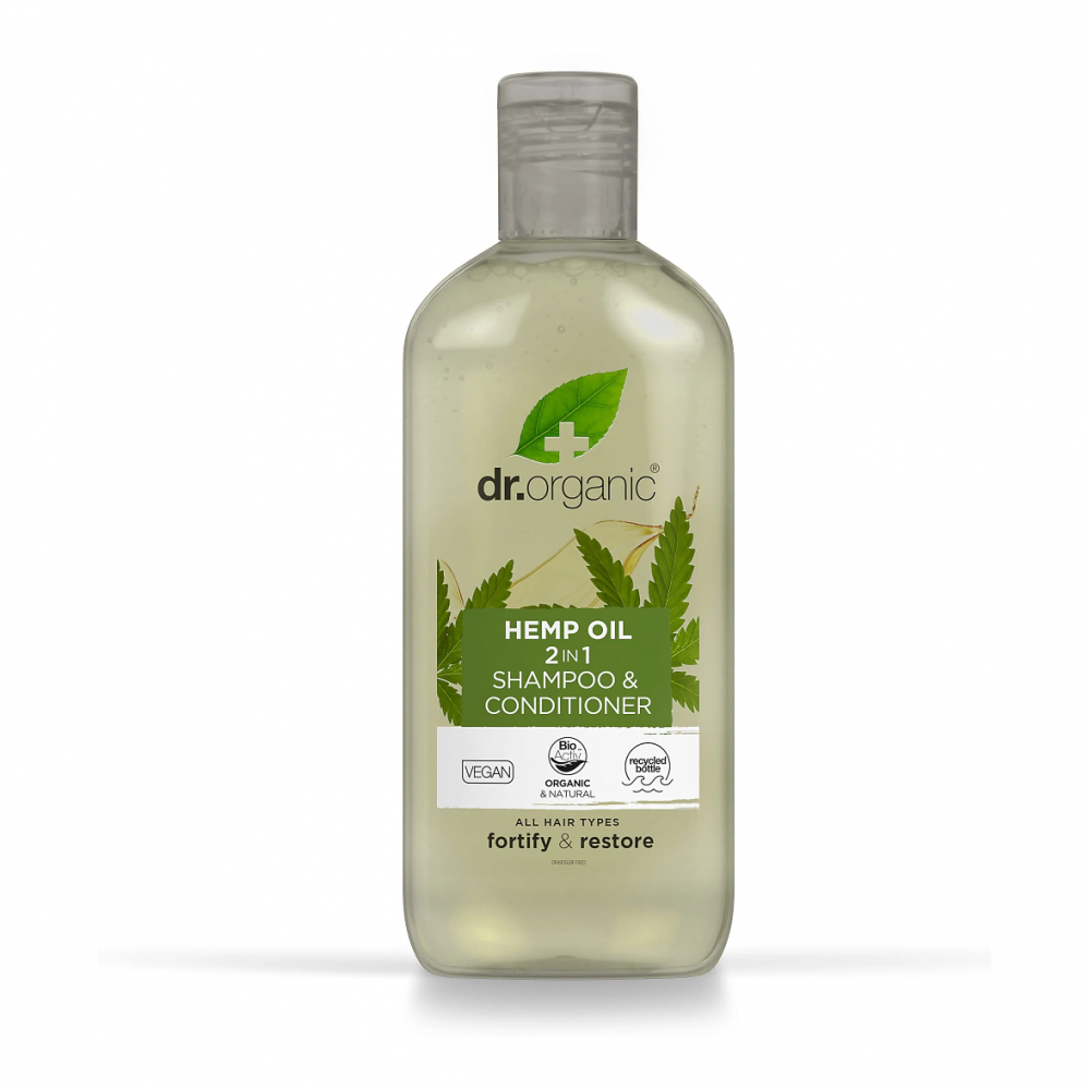 Dr Organic Hemp Oil 2in1 Shampoo & Conditioner 265ml