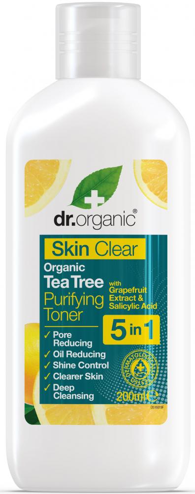 Dr Organic Skin Clear Organic Tea Tree Purifying Toner 200ml