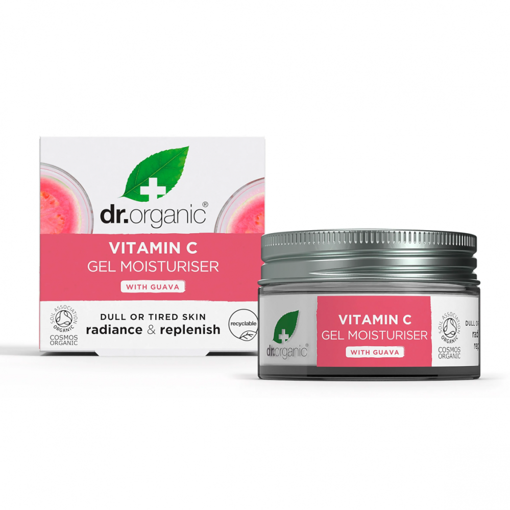 Dr Organic Vitamin C Gel Moisturiser with Guava 50ml