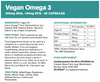 DR VEGAN Vegan Omega 3 60's