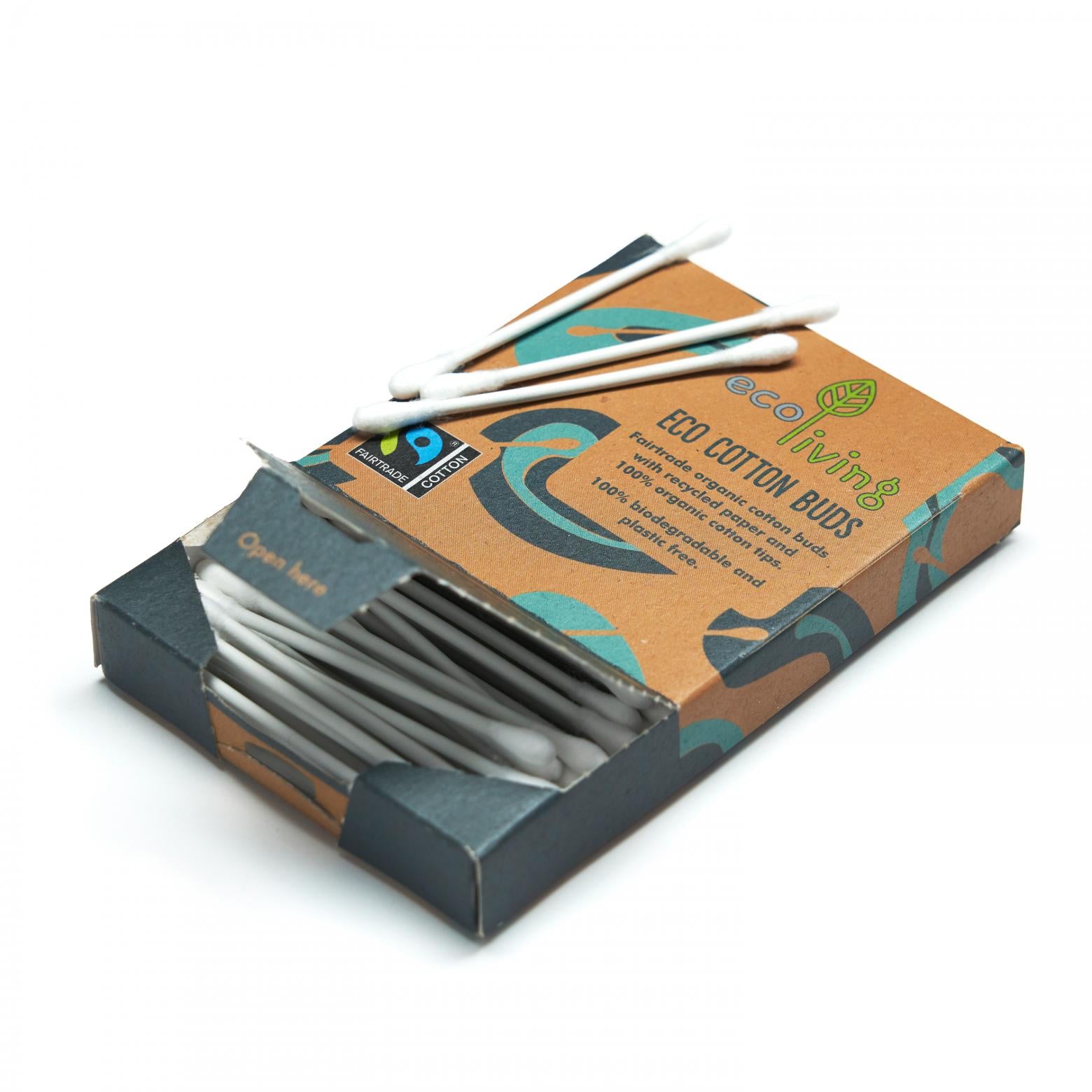 ecoLiving Eco Cotton Buds 100's