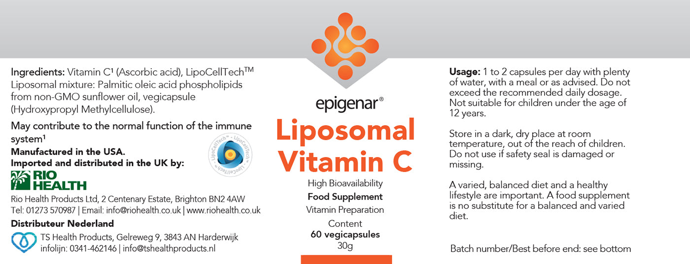 Epigenar Liposomal Vitamin C 60's