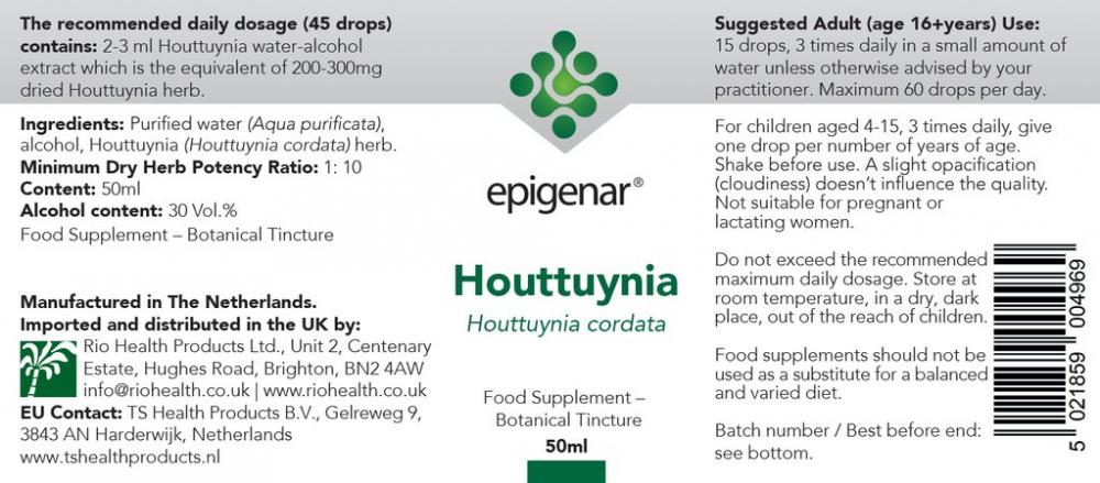 Epigenar Houttuynia 50ml