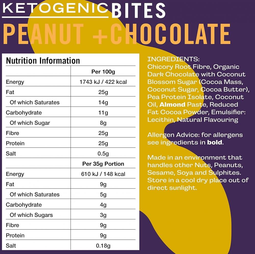 Fatt Chocolate + Peanut Bites 35g SINGLE