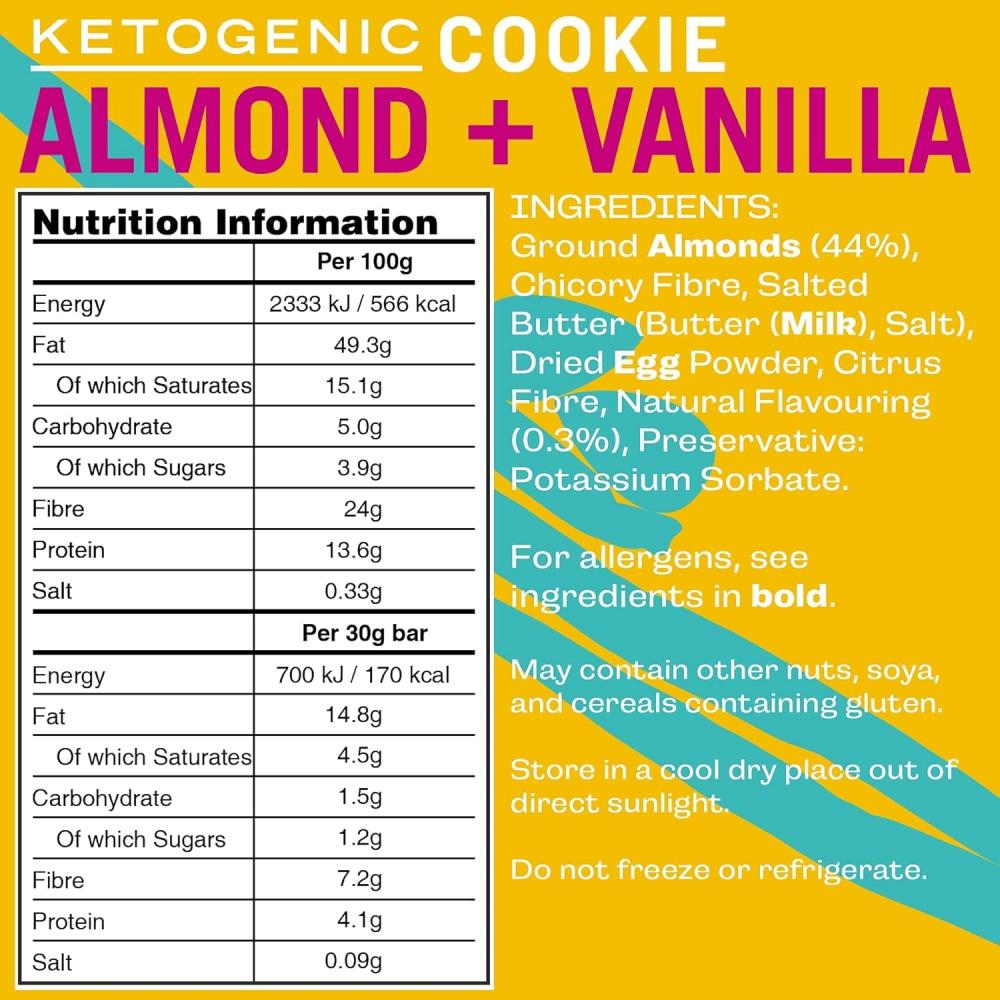 Fatt Almond + Vanilla Cookie 30g SINGLE