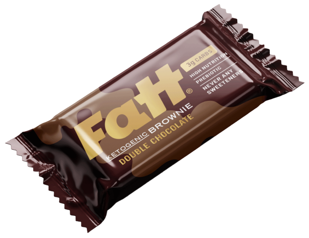 Fatt Double Chocolate Brownie 40g SINGLE