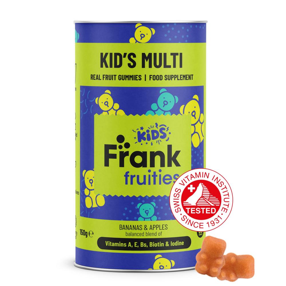 Frank Fruities Kid's Multi Real Fruit Gummies 60's