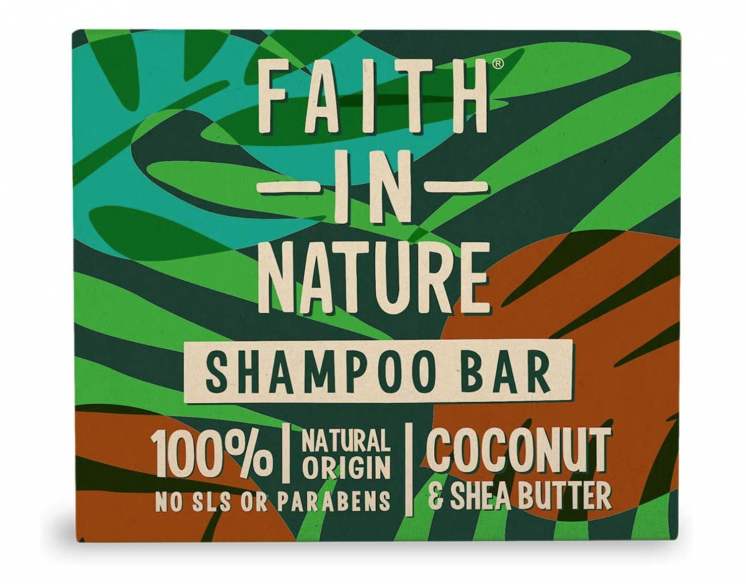 Faith In Nature Coconut & Shea Butter Shampoo Bar 85g