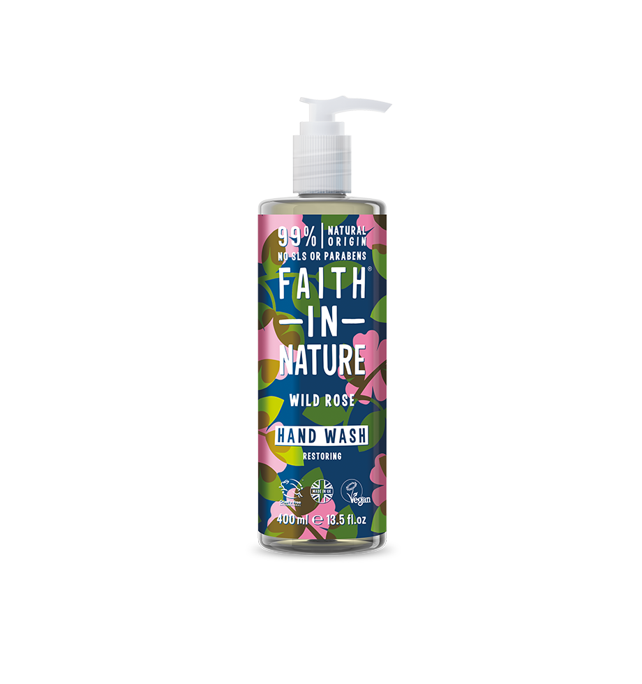 Faith In Nature Wild Rose Hand Wash 400ml