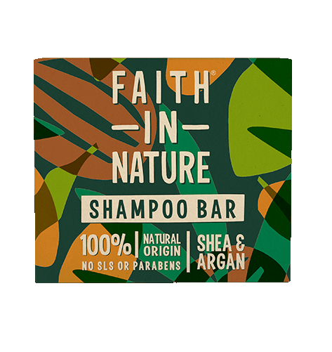 Faith In Nature Shea & Argan Shampoo Bar 85g