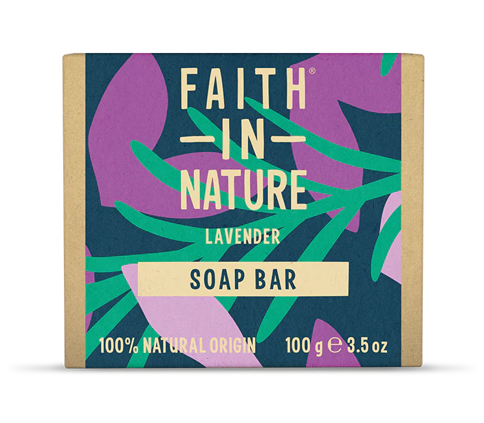 Faith In Nature Lavender Soap Bar 100g