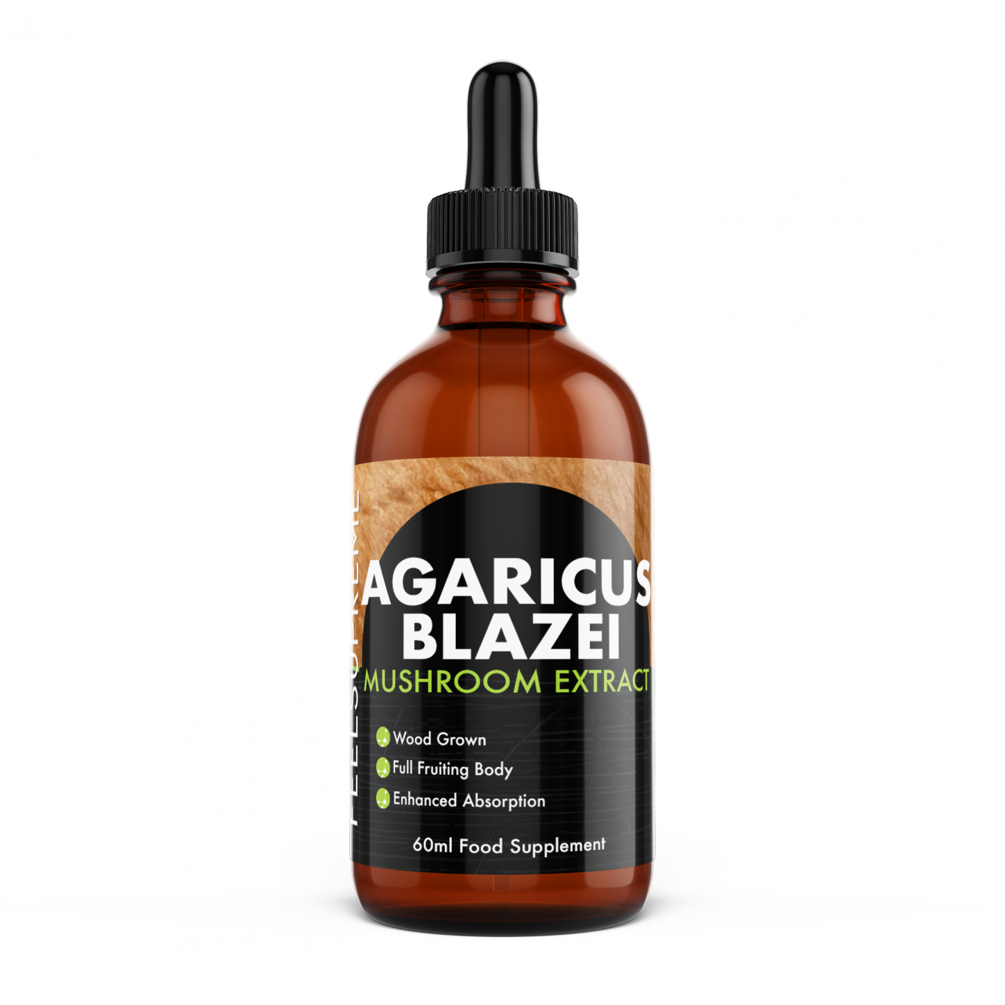 Feel Supreme Agaricus Blazei Mushroom Extract 60ml