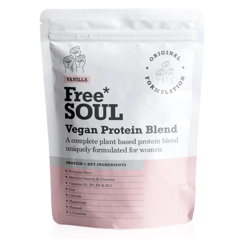 Free Soul Vegan Protein Blend Vanilla 600g