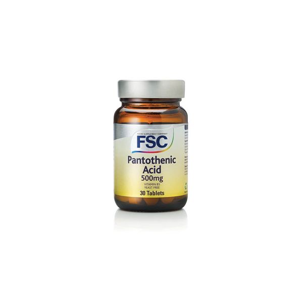 FSC Pantothenic Acid 500mg 30's