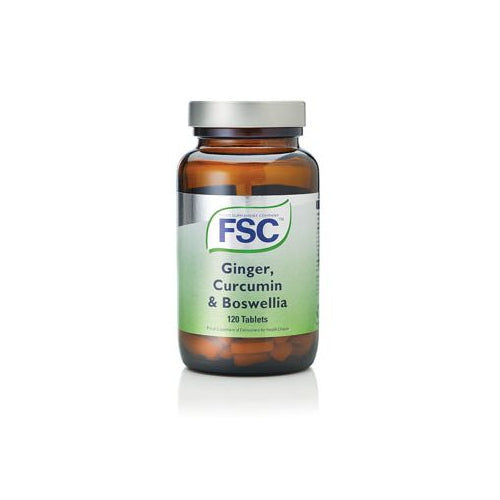 FSC Ginger, Curcumin & Boswellia 120's