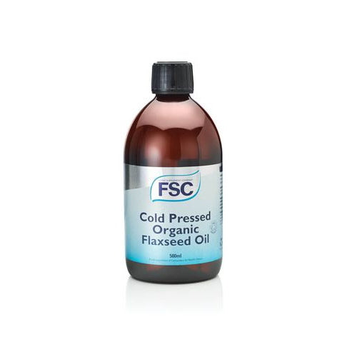 FSC Cold Pressed Organic Flaxseed Oil 500ml